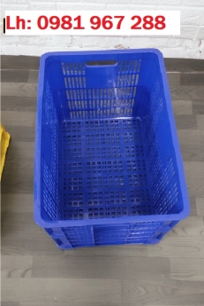 Rổ nhựa công nghiệp ,Sóng nhựa  hở 3t9