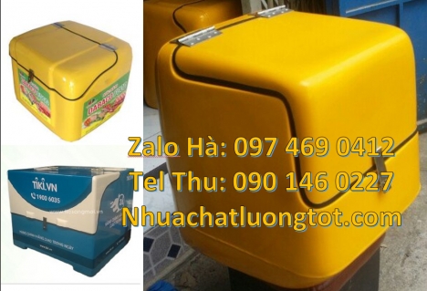 Thùng ship hàng thanh lý, Thùng nhựa giao hàng giá rẻ, Thùng chở hàng loại nhỏ, Thùng giao hải sản,
