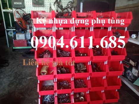 Kệ nhựa đựng phụ tùng, khay đựng ốc vít, linh kiện