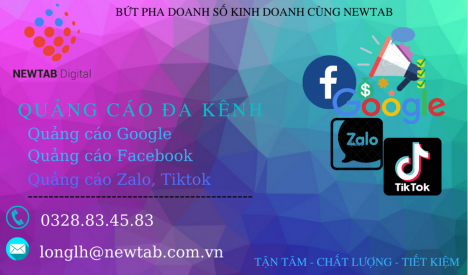 Nhận chạy quảng cáo Google, Facebook, Zalo, Tiktok