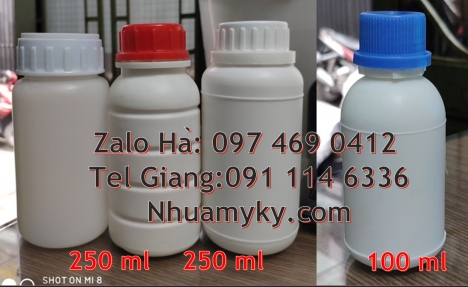 chai 50ml đựng thuốc trừ sâu, chai 100ml vuông hdpe chai xịt phun sương 500ml, chai 250ml đựng thuố