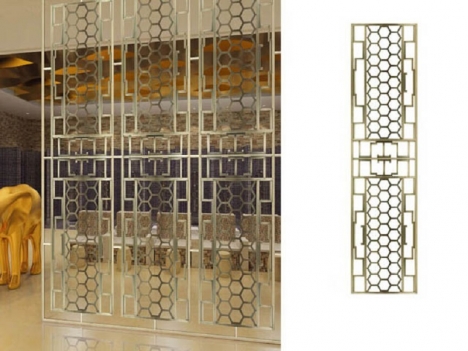 Vách CNC phòng khách hiện đại - nhận gia công inox theo yêu cầu