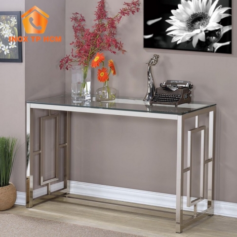 Bàn Console Inox Mạ Vàng PVD