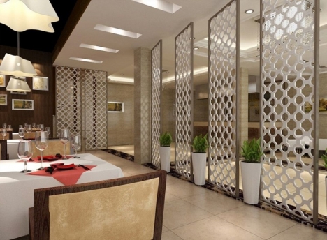 Vách CNC phòng khách hiện đại - nhận gia công inox theo yêu cầu