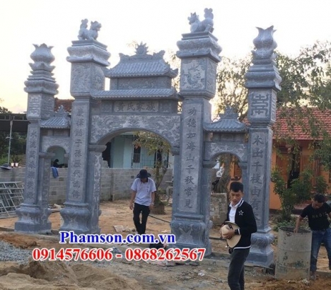 999+ Cổng đá tự nhiên tiền giang - cổng đình chùa đẹp