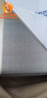 Tấm INOX xước - nhận gia công inox theo yêu cầu