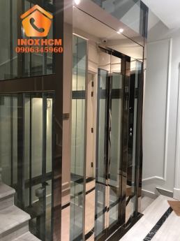 Ốp inox thang máy - inox chất lượng cao