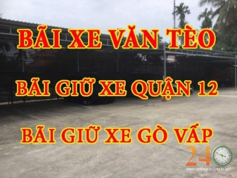 Bãi Giữ Xe Có Mái Quận 12, Bãi Giữ Xe Có Mái