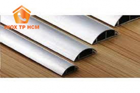 Nẹp Inox Bán Nguyệt PVD - nhận gia công inox theo yêu cầu