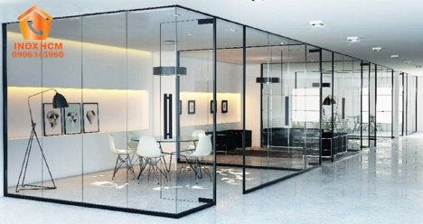 Nẹp Inox Kính Cường Lực PVD - nhận gia công inox theo yêu cầu