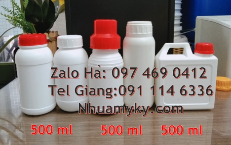 chai 50ml đựng thuốc trừ sâu, chai 100ml vuông hdpe chai xịt phun sương 500ml, chai 250ml đựng thuố