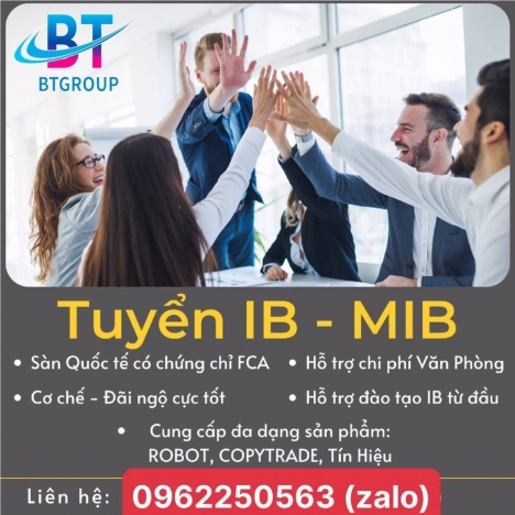 Sàn IVmarkets mời hợp tác IB, MIB