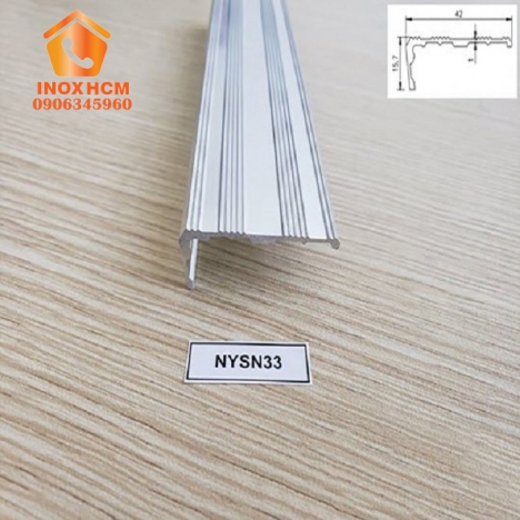 Nẹp Bậc Cầu Thang Inox Mạ Màu PVD - nhận gia công inox theo yêu cầu