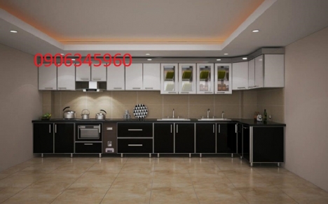 Thi Công Tủ Bếp Inox 304 PVD - nhận gia công inox theo yêu cầu