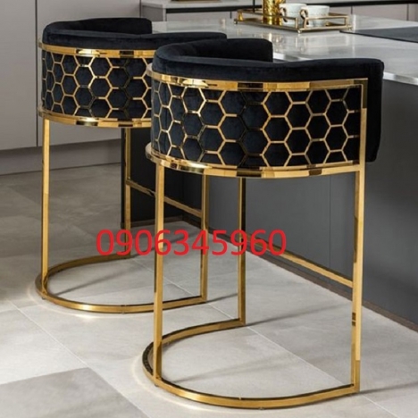Ghế bar inox sang trọng - nhận gia công inox theo yêu cầu