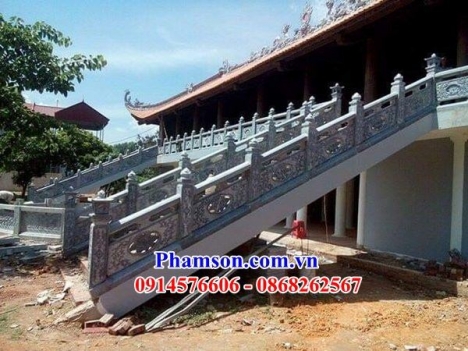 30 Lan can đá đẹp hưng yên - tường bao hàng rào bằng đá xanh