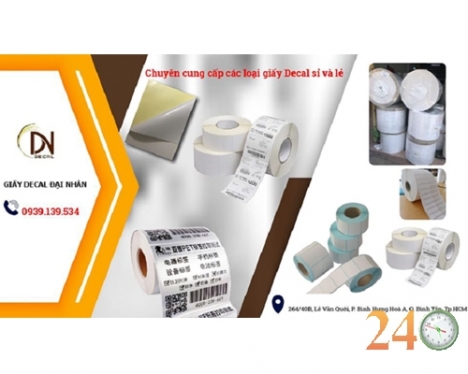 Cung Cấp Sỉ Lẻ Giấy Decal A4 Cho Các Trường Học, Công Ty, Cửa Hàng In Giá Tốt