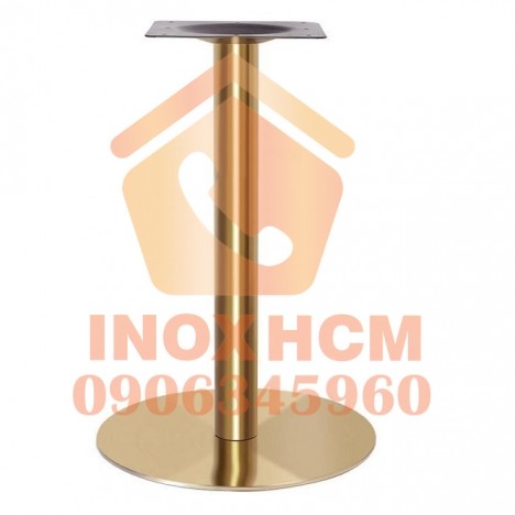Chân bàn, ghế inox mạ vàng PVD - Inox Chất Lượng Cao