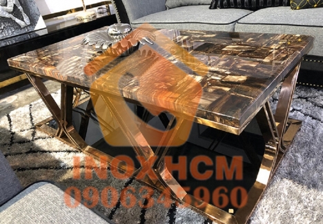 Chân bàn, ghế inox mạ vàng PVD - Inox Chất Lượng Cao