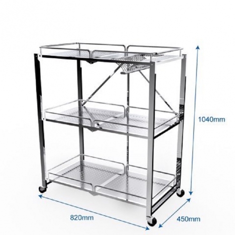 Kệ inox mạ vàng PVD - nhận gia công inox theo yêu cầu