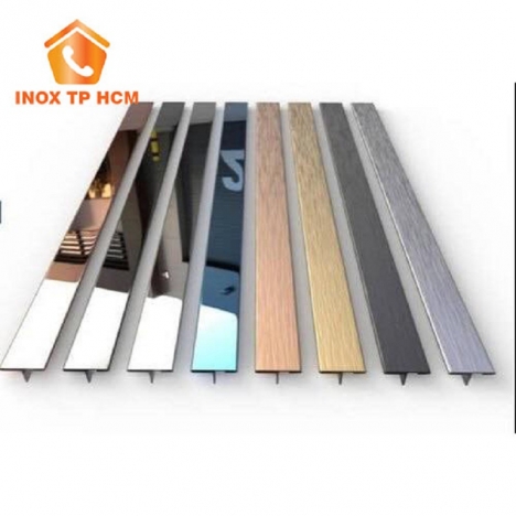 Nẹp Gạch Inox PVD - nhận gia công inox theo yêu cầu