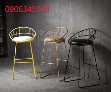 Ghế bar inox sang trọng - nhận gia công inox theo yêu cầu