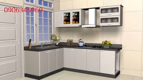 Thi Công Tủ Bếp Inox 304 PVD - nhận gia công inox theo yêu cầu
