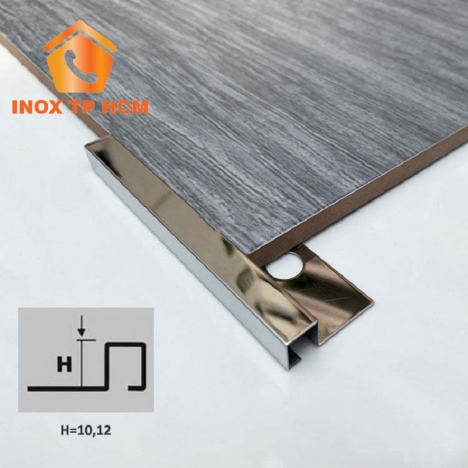 Nẹp Gạch Inox PVD - nhận gia công inox theo yêu cầu