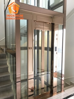 Ốp inox thang máy - inox chất lượng cao
