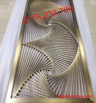 Vách CNC Bàn Thờ inox hiện đại