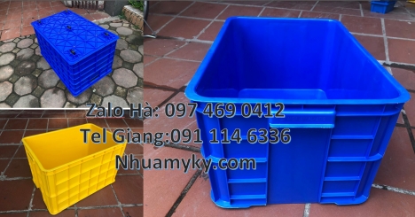 Thùng Nhựa Đặc Có Nắp, Sóng nhựa 26 bánh xe, Thùng nhựa, Sóng nhựa bít 1T5, Sóng nhựa hở 3T9, Sọt Nh