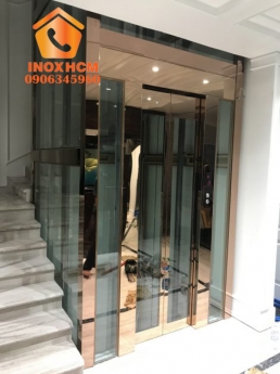 Ốp inox thang máy - inox chất lượng cao