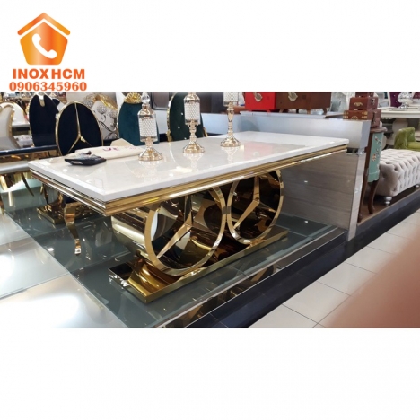 Chân bàn, ghế inox mạ vàng PVD - Inox Chất Lượng Cao