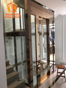 Ốp inox thang máy - inox chất lượng cao