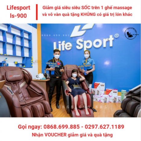 9 Lý do khiến bạn không thể bỏ qua ghế massage Lifesport 900 ( ls900 ) - Liên hệ nhận VOUCHER QUÀ