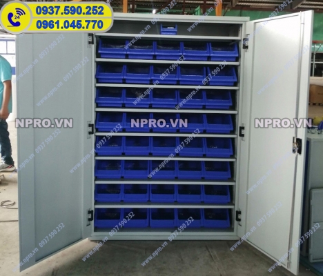 Tủ đựng linh kiện, kệ để khay linh kiện, tủ