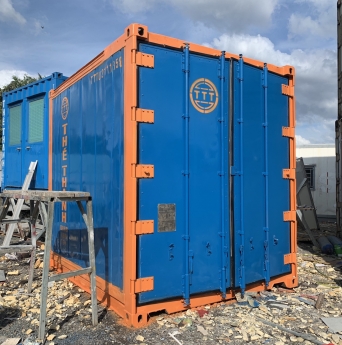 Cần bán container lạnh 10feet hột mít, vận chuyển linh hoạt