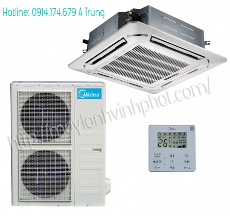 Lắp Máy lạnh âm trần Midea MCD-28CRN1 – R410a miễn cước vận chuyển TP HCM và khu vực liền kề