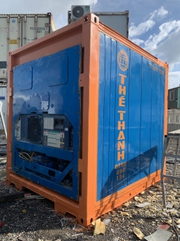 Cần bán container lạnh 10feet hột mít, vận chuyển linh hoạt