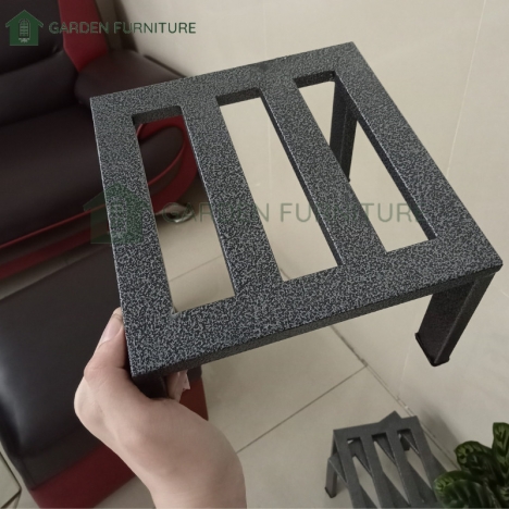 kệ sắt kê cây trang trí , kệ sắt kê cây tránh mưa