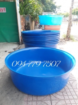 Bán thùng nhựa tròn 1000l nuôi cá ship hàng toàn quốc. 094 779 7507