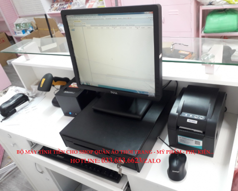 Máy tính tiền cho shop quần áo thời trang tại TpHCM