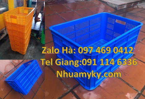 Rổ nhựa đựng trái cây, sóng nhựa hở có nắp đậy sóng nhựa có bánh xe, sọt nhựa có nắp đậy, Thùng nh