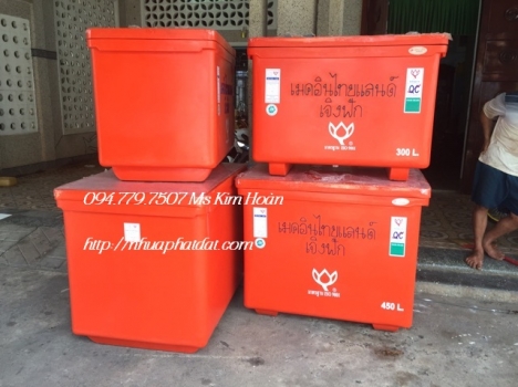 Thùng đá thái lan 450l - thùng giữ lạnh 450l - thùng trữ hải sản