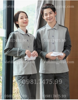 Mẫu đồng phục buồng phòng khách sạn đẹp tinh tế, thiết kế đa dạng, HOT nhất