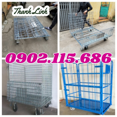 Lồng thép có bánh xe, lồng trữ hàng có bánh xe, lồng thép trữ hàng, lồng trữ hàng, lồng thép tại Hà