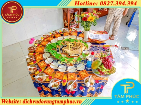 Đặt mâm cúng đầy tháng trọn gói ở đâu tại Cần Thơ