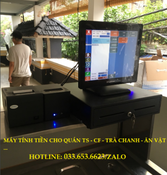 Máy tính tiền cho quán cafe, trà sữa, trà chanh giá rẻ