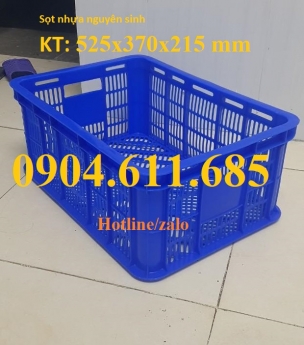 Sọt nhựa đựng trái cây, hoa quả, sọt nhựa đựng bát đũa trong nhà hàng