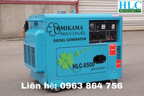 Bán máy phát điện dầu Tomikama 5kw giá rẻ
